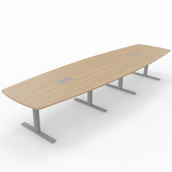 T-Easy båtform 420cm: Bordplate: Eik - Bilde 2