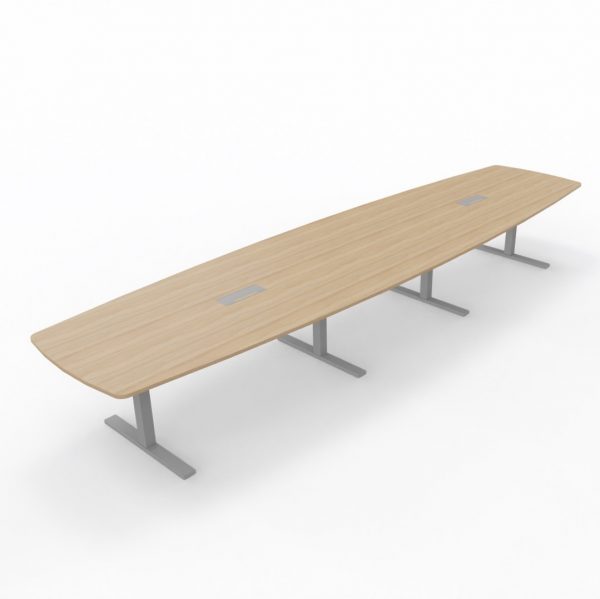 T-Easy båtform 480cm. Bordplate: Eik - Bilde 2