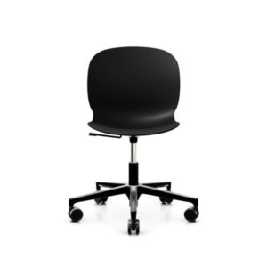 RBM Noor 6070 Konferansestoler Farge: Graphite, Fotkryss: Sort Aluminium