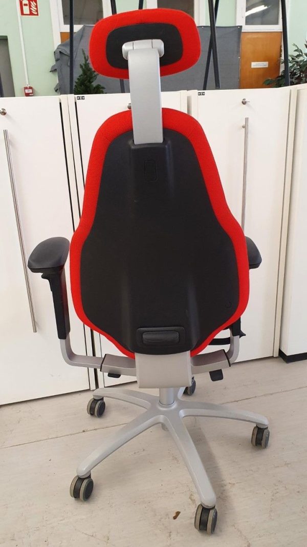 Kontorstol RH Mereo 220, Tekstil, Fotkryss: Sølv Aluminium - Bilde 3