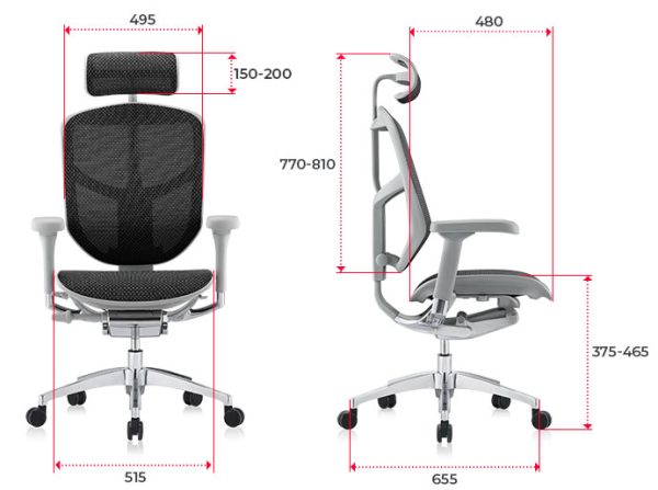 Enjoy 2 Ergonomisk kontorstol - Bilde 18