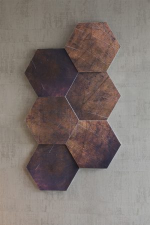 HoneyPrint Rust akustikkplate
