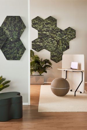 HoneyPrint Moss akustikkplate
