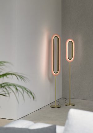 LENS SUPEROVAL gulvlampe
