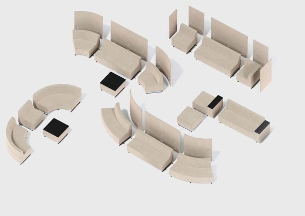 Quadra modulsofa - Bilde 20