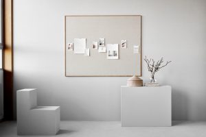 Wood Linen oppslagstavle