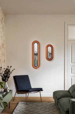 LENS OVAL vegglampe