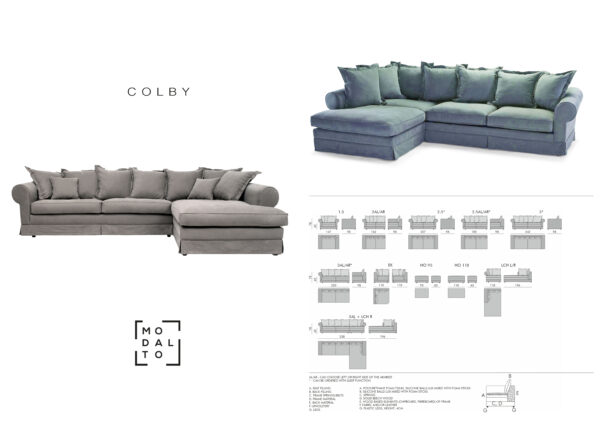 Colby modulsofa - Bilde 7
