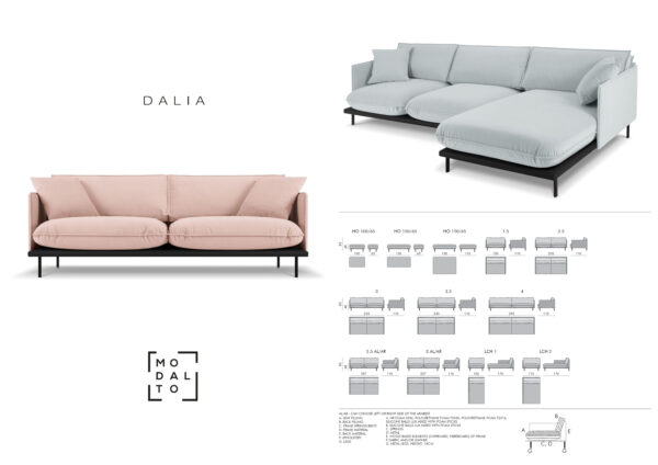 Dalia modulsofa - Bilde 6