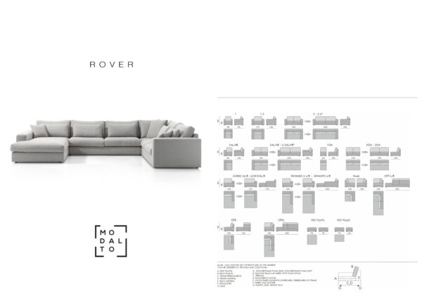 Rover modulsofa - Bilde 9