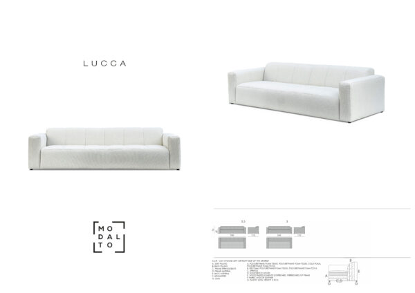 Lucca sofa - Bilde 3