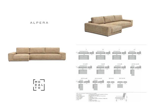 Alpera modulsofa - Bilde 5