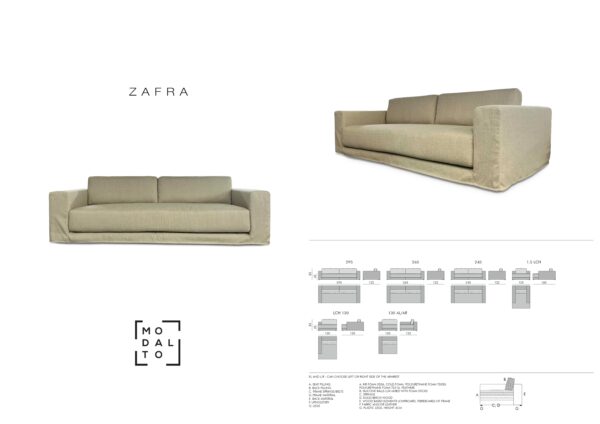 Zafra sofa - Bilde 3