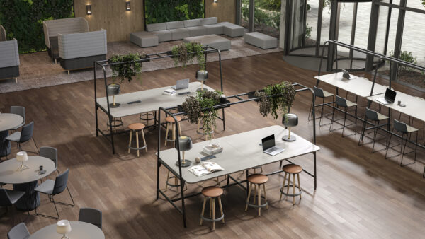 Round Multipurpose barbord - Bilde 2