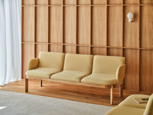 Ramp sofa