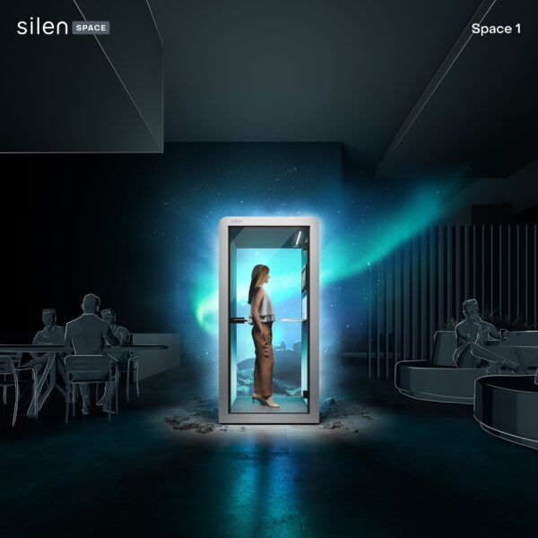 Stillerom Silen Space 1 telefonboks - Bilde 2