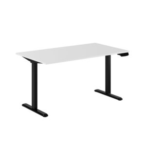 ECO elektrisk hev/senk. Bordplate: Hvit