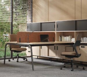 Round PET Akustiske bordskjermer