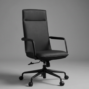 Degvold P004BS konferansestol. Sort