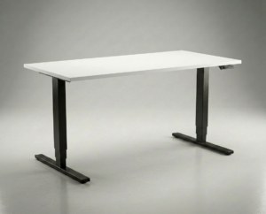 Degvold ECO elektrisk hev/senk. Bordplate: Hvit
