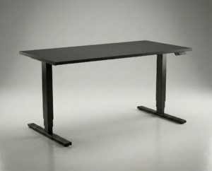 Degvold ECO elektrisk hev/senk. Bordplate: Svart