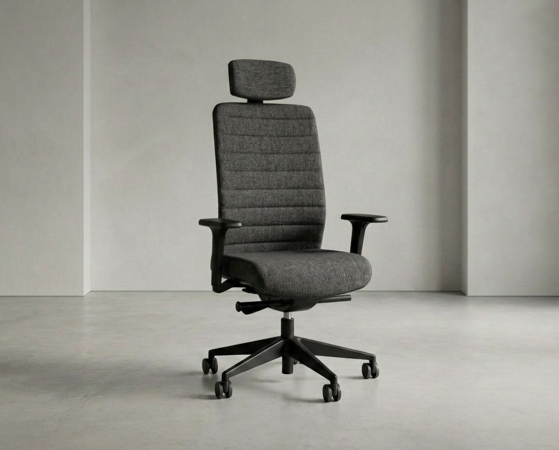 Wind F kontorstol GA01 Dark Grey