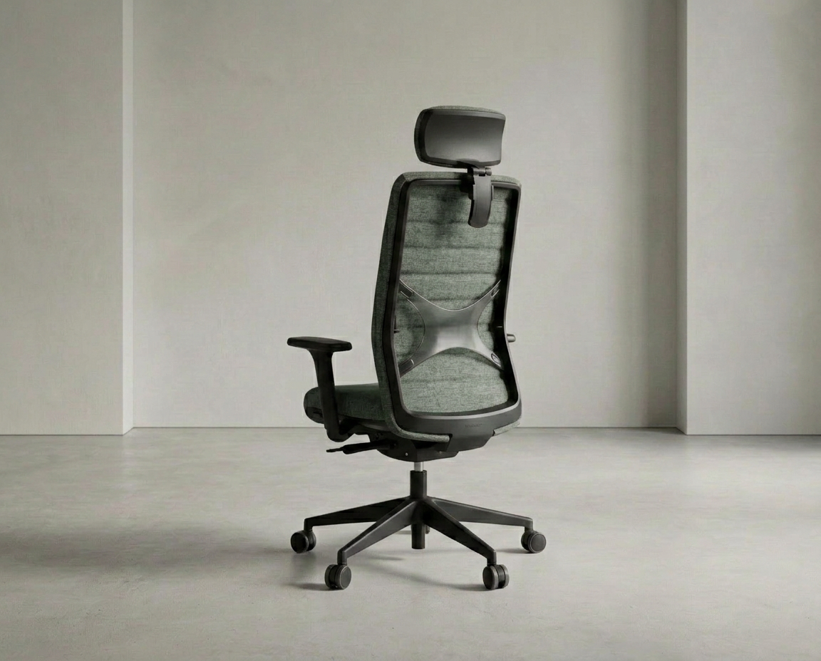Wind F kontorstol GA11 Dark Green - Bilde 2