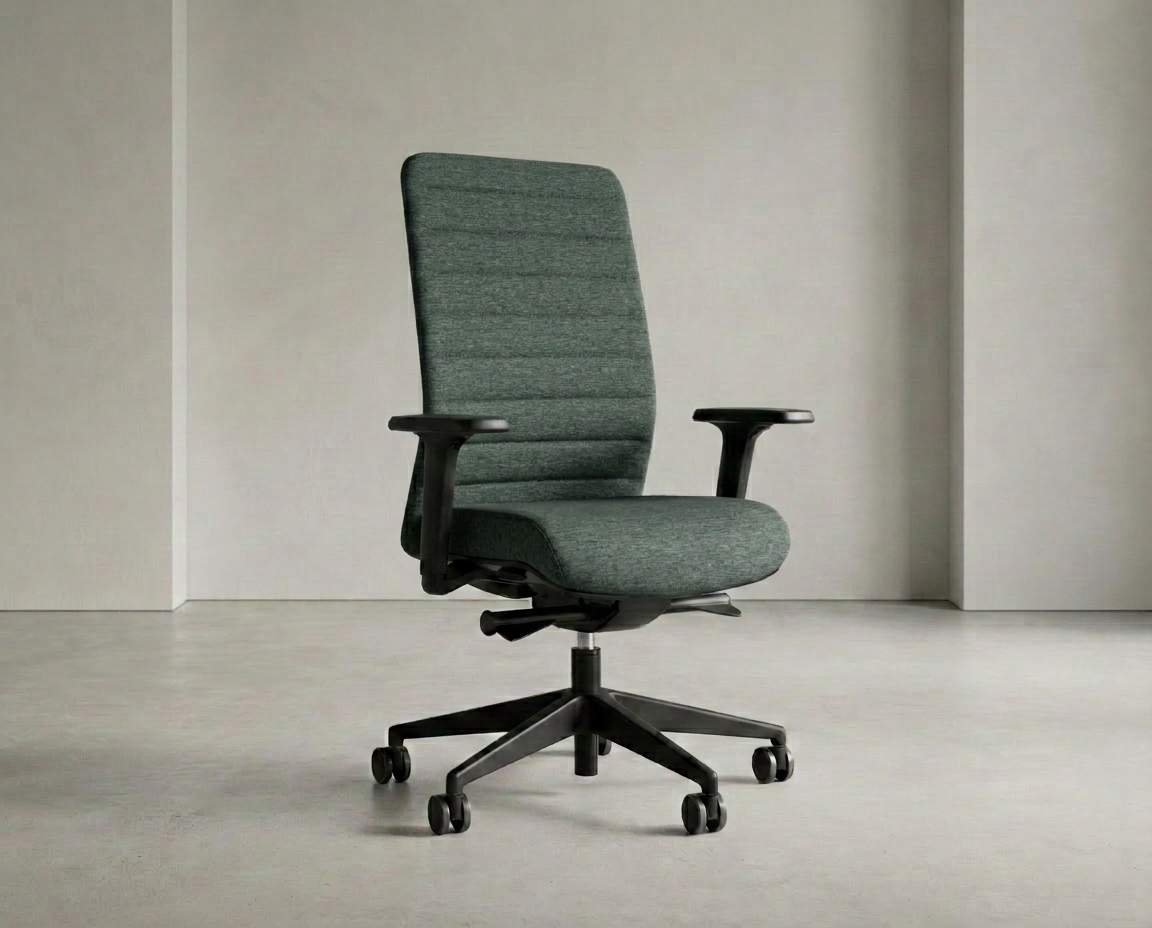 Wind F kontorstol GA11 Dark Green - Bilde 3