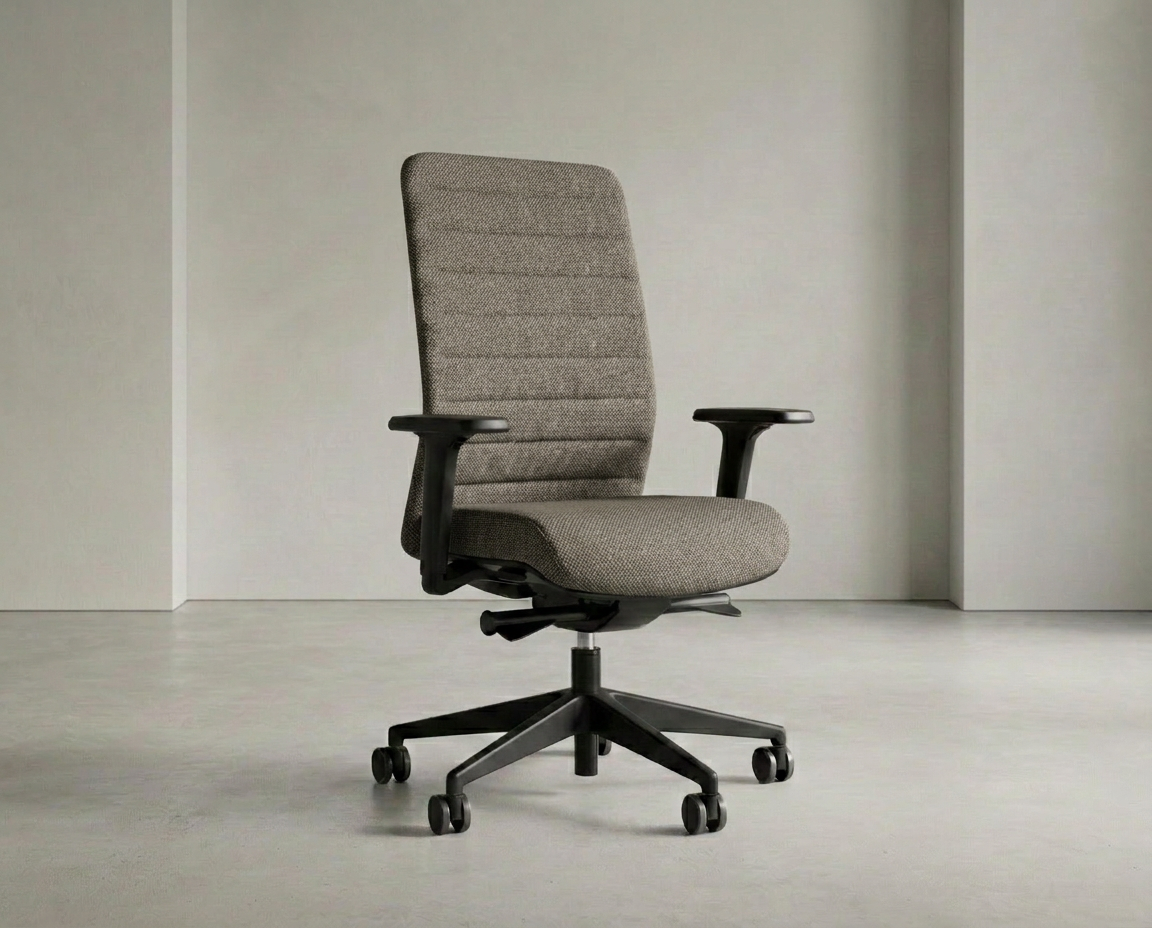 Wind F kontorstol GA13 Cappuccino - Bilde 3