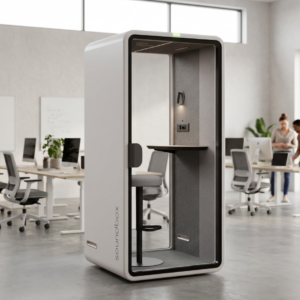 Stillerom D-pod VRS Small. Farge: Hvit