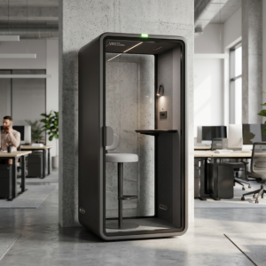 Stillerom D-pod VRS Small. Farge: Svart